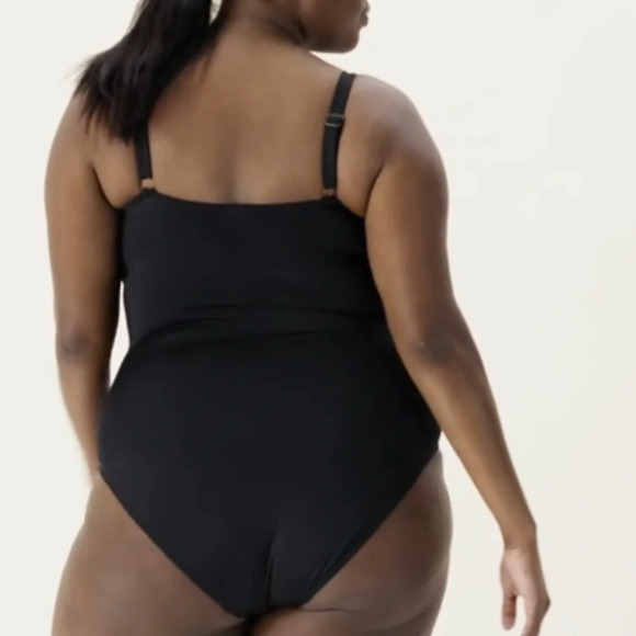 Andie The Amalfi One Piece Swimsuit Black plus size XXL NWT - Picture 2 of 7